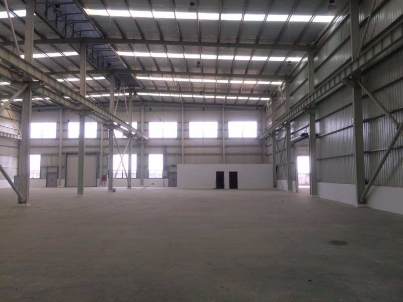  空港四路独立车间 地坪漆 办公楼 宿舍